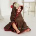 Детское полотенце банное с капюшоном Skip Hop Обезьянка (Zoo Monkey) 